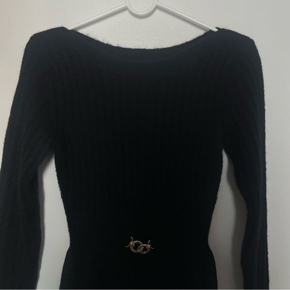 Rouje Paris Cody Sweater Dress Black Size EU 34 - Picture 7 of 11